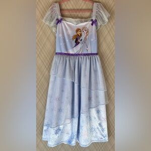 Disney Frozen - Frozen blue play dress up gown (Size 6x)